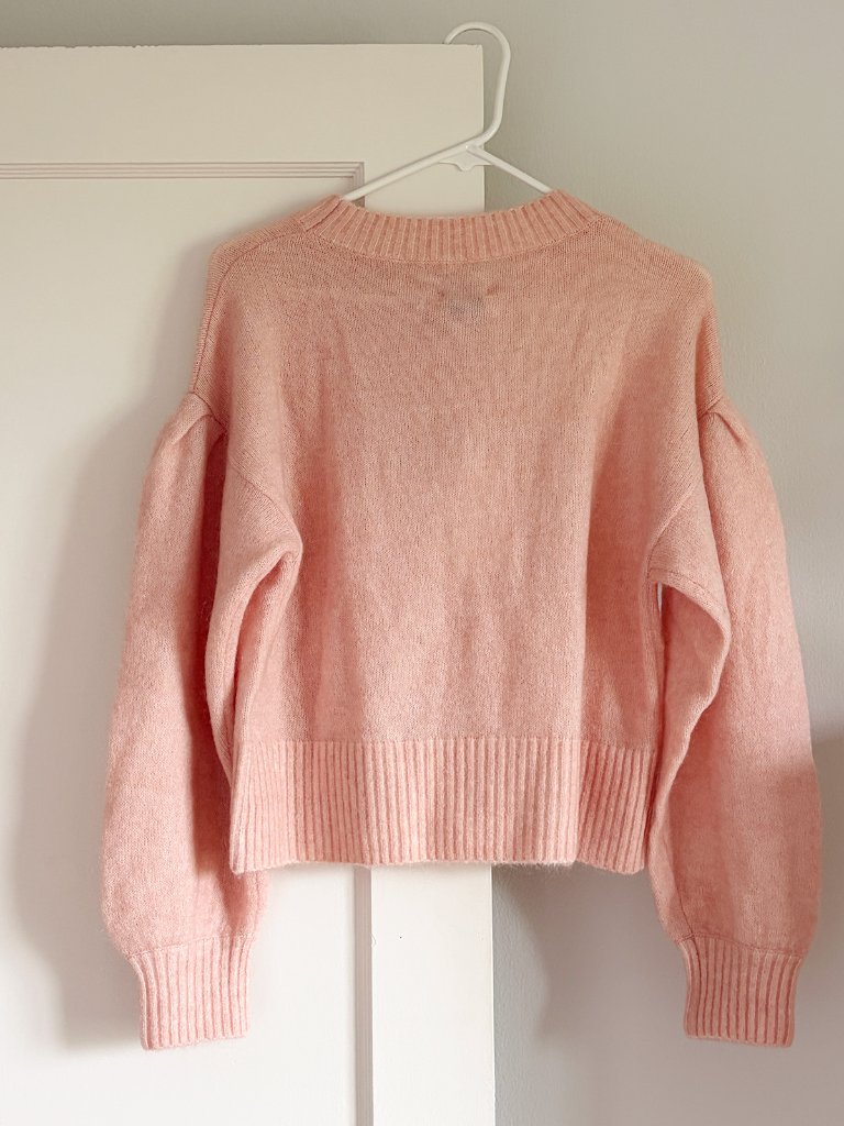Nwt Petite Studio Deidre Mohair Sweater Apricot Xs — image 3 of 6